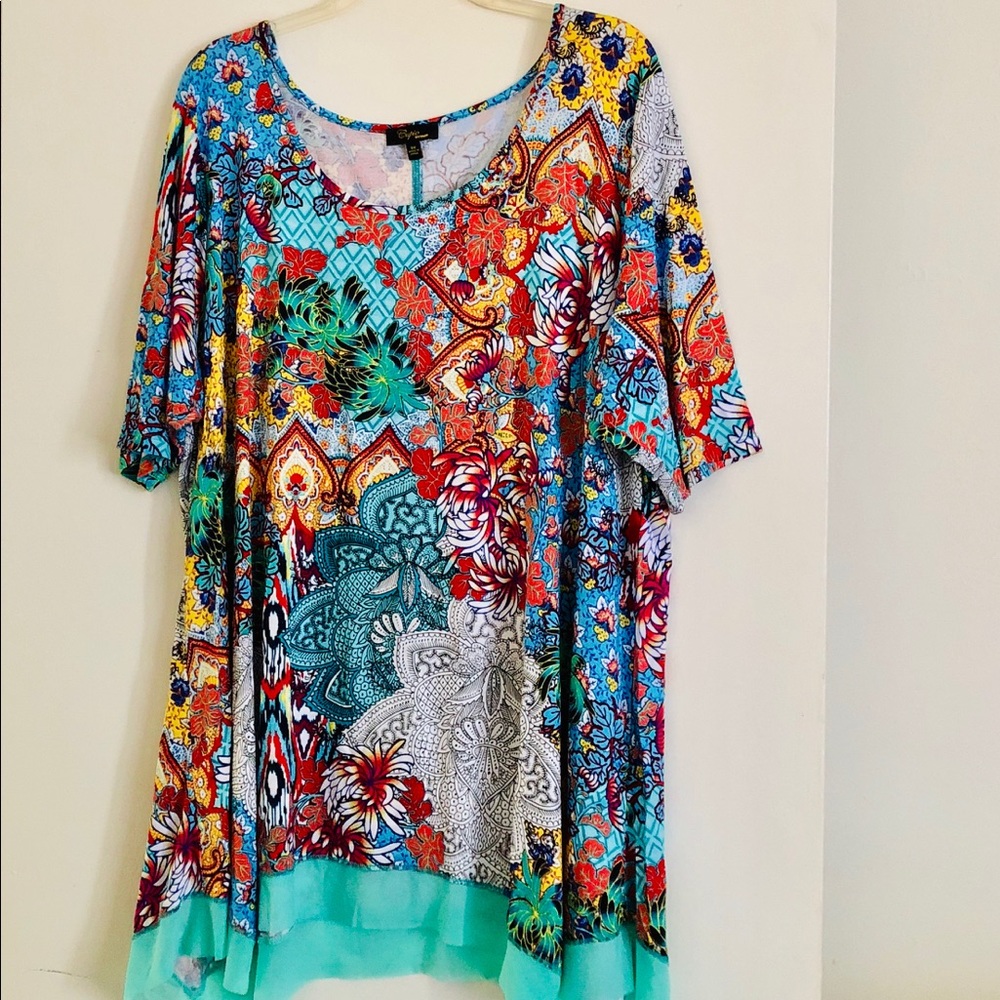 CUPIO WOMAN |  MULTI-COLOR  BLOUSE